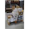 Image 1 : Pallet lot of envelopes.   Pallet was wrapped and stacked after lotting, previewing by photos only.