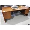 Image 1 : Wooden office desk with drawers 29 x 72 x 36