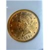 Image 3 : GOLD COIN: $10 LIBERTY HEAD (CORONET) GOLD EAGLE - 1894 - MS63