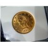 Image 6 : GOLD COIN: $10 LIBERTY HEAD (CORONET) GOLD EAGLE - 1894 - MS63