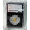 Image 1 : GOLD COIN: DAY OF THE DEAD ROSE SKULL - PRIVATE ISSUE - MS70