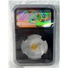 Image 2 : GOLD COIN: DAY OF THE DEAD ROSE SKULL - PRIVATE ISSUE - MS70