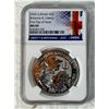 Image 1 : GREAT BRITAIN 1 OUNCE SILVER COIN - 2 POUNDS STERLING (S£2) - 2025 BRITANNIA - MS69; FIRST DAY OF IS