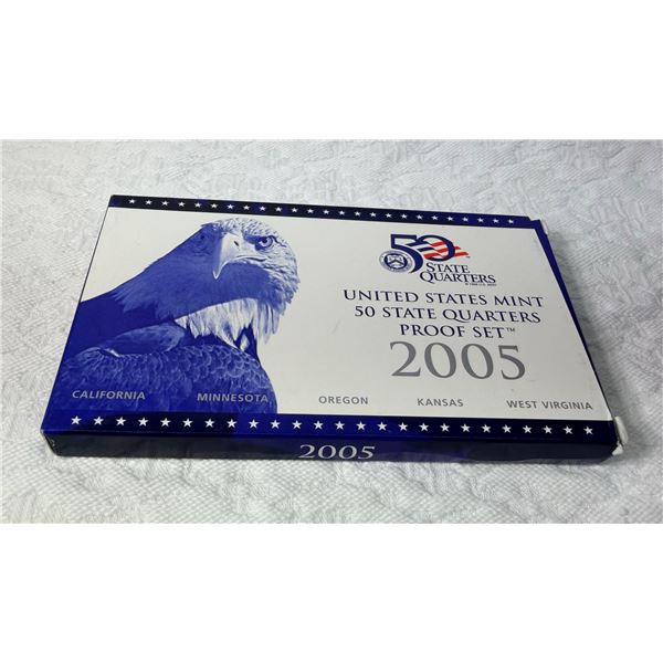 MINT PROOF SET - 50 STATE QUARTERS SERIES - 2005S