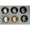 Image 1 : WASHINGTON QUARTER - 1986S; LOT OF 6