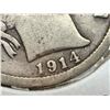Image 9 : BARBER SILVER DIMES - 1910, 1914