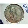 Image 8 : MERCURY SILVER DIMES - 1916, 1923, 1924, 1929, 1939S