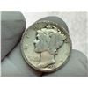 Image 9 : MERCURY SILVER DIMES - 1916, 1923, 1924, 1929, 1939S