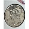 Image 15 : MERCURY SILVER DIMES - 1939, 1940D, 1945, 1945S