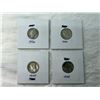 Image 1 : MERCURY SILVER DIMES - 1939, 1940D, 1945, 1945S