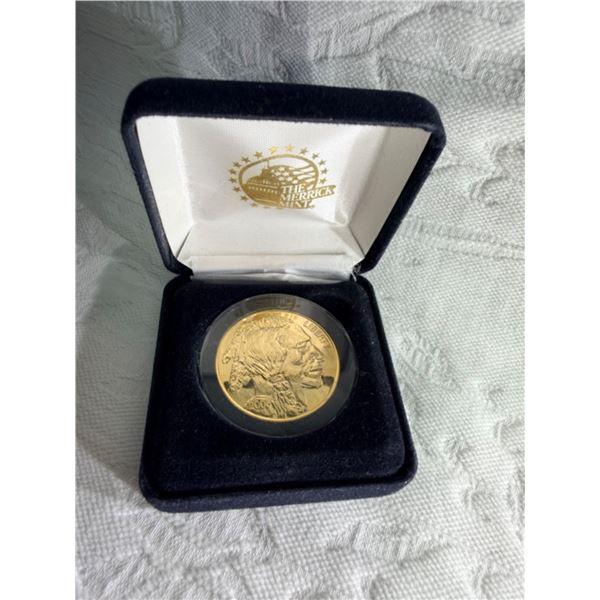 COLLECTIBLE REPLICA OF A UNITED STATES MINT AMERICAN BUFFALO GOLD COIN - COPY - 2006