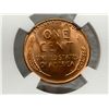 Image 9 : LINCOLN WHEAT PENNY - 1957D - MS66 RD (RED)