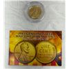 Image 1 : LINCOLN WHEAT PENNY, PLATED IN 24-KARAT GOLD - 1943