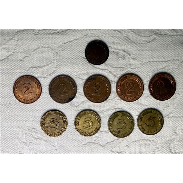 FOREIGN COINS - WEST GERMANY (FEDERAL REPUBLIC OF GERMANY)