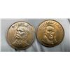 Image 1 : RUGGED AMERICAN SERIES TOKENS: WYATT EARP AND WILLIAM CLARK