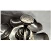 Image 14 : VINTAGE OR ANTIQUE JEWELRY 12K GOLD-FILLED LAYER OVER AN 800-GRADE SILVER BASE FLORAL-THEMED BROOCH 