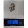 Image 4 : VINTAGE STERLING SILVER MONEY CLIP SHAPED LIKE A DOLLAR SIGN