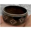 Image 12 : ANTIQUE STERLING SILVER RINGS AND CUFF LINK