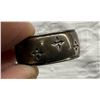 Image 4 : ANTIQUE STERLING SILVER RINGS AND CUFF LINK