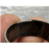 Image 8 : ANTIQUE STERLING SILVER RINGS AND CUFF LINK