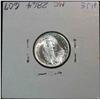 Image 2 : 18. 1942 D Mercury Dime. MS 65 FSB.