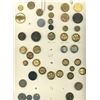 Image 1 : A CARD OF DIVISION ONE UNIFORM BUTTONS