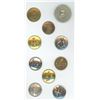 Image 1 : A SMALL CARD OF DIVISION ONE ENGLISH LIVERY BUTTONS