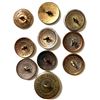 Image 5 : A SMALL CARD OF DIVISION ONE ENGLISH LIVERY BUTTONS