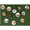 Image 1 : A SMALL CARD OF DIVISION THREE SATSUAM BUTTONS