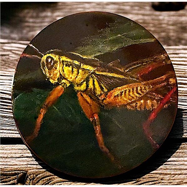 A DIVISION THREE STUDIO ARTIST BUTTON