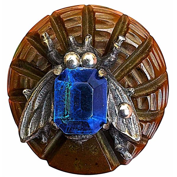 A DIVISION THREE BEE BUTTON