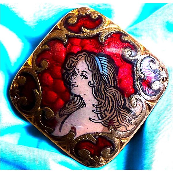 A NICE DIVISION ONE MULTI ENAMEL TECHNIQUE BUTTON