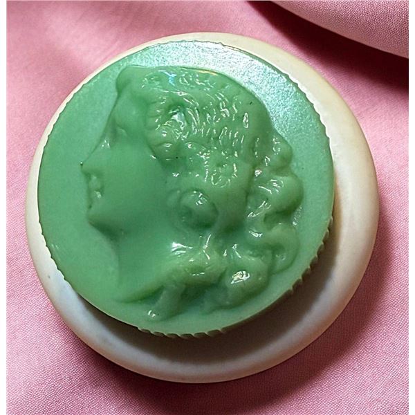 A DIVISON THREE TWO PART COLT BUTTON