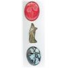 Image 1 : A SMALL CARD OF STUDIO ARTIST CERAMIC BUTTONS