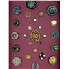 Image 1 : A CARD OF DIVISION 1 & 3 JEWELED BUTTONS