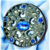 Image 4 : A CARD OF DIVISION 1 & 3 JEWELED BUTTONS