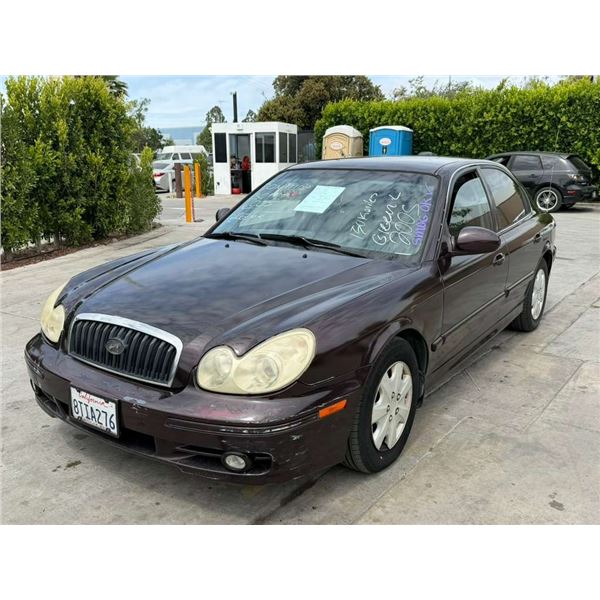 HYUN SONATA 2005 T-DON - SMOG