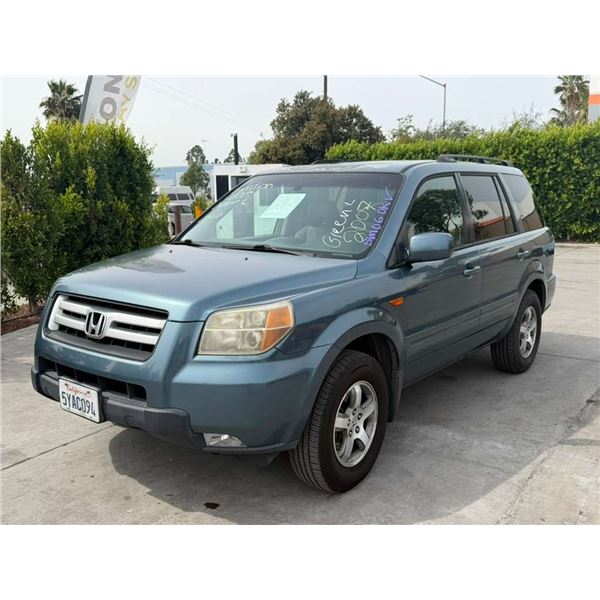 HOND PILOT 2007 T-DON - SMOG