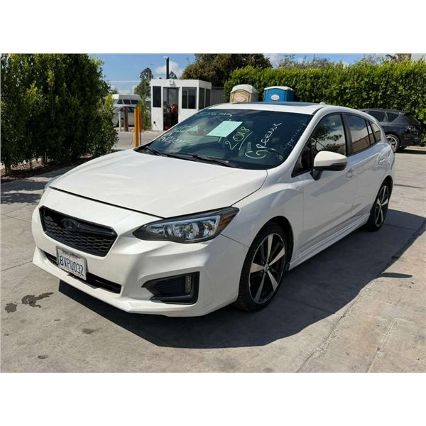 SUBA IMPREZA 2018 T-SMOG -2 DAYS