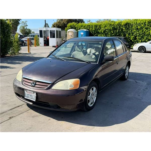 HOND CIVIC 2001 APP  DUP/T-DON