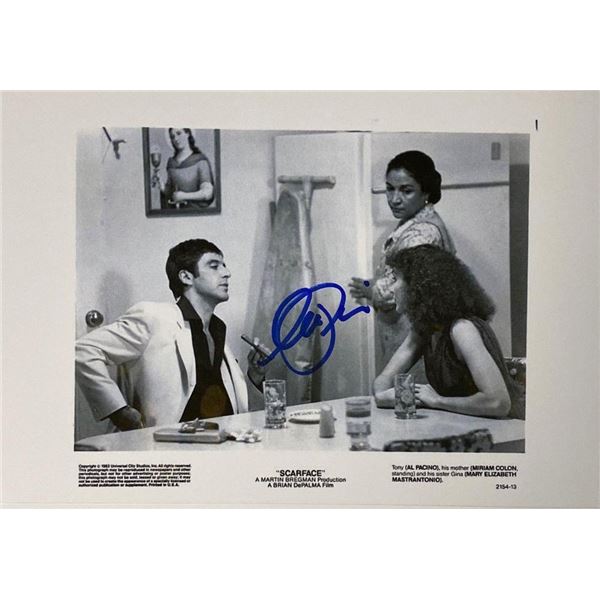Scarface Al Pacino facsimile signed movie photo