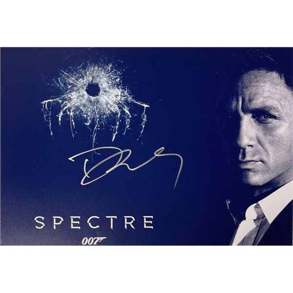 Spectre Daniel Craig facsimile signed movie photo