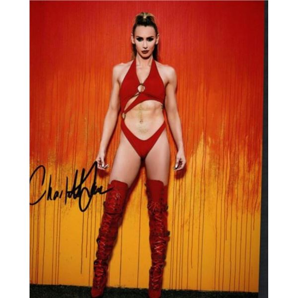 WWE Charlotte Flair facsimile signed photo