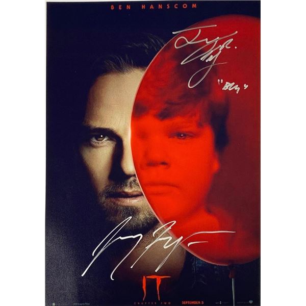 It Chapter Two Ben Hanscom and Jay Ryan facsimile signed movie photo