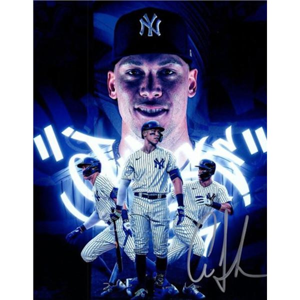 NY Yankees Aaron Judge facsimile signed photo