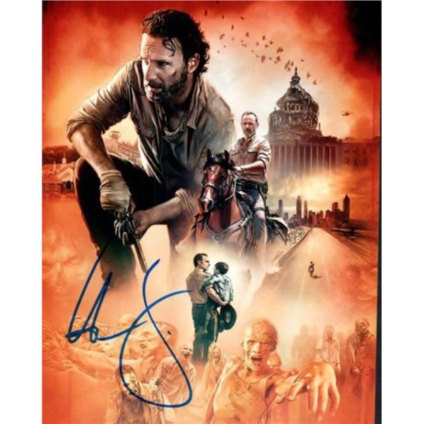 The Walking Dead facsimile signed photo