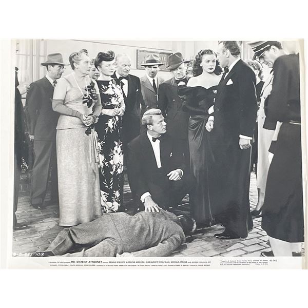 Mr. District Attorney original 1946 vintage movie photo