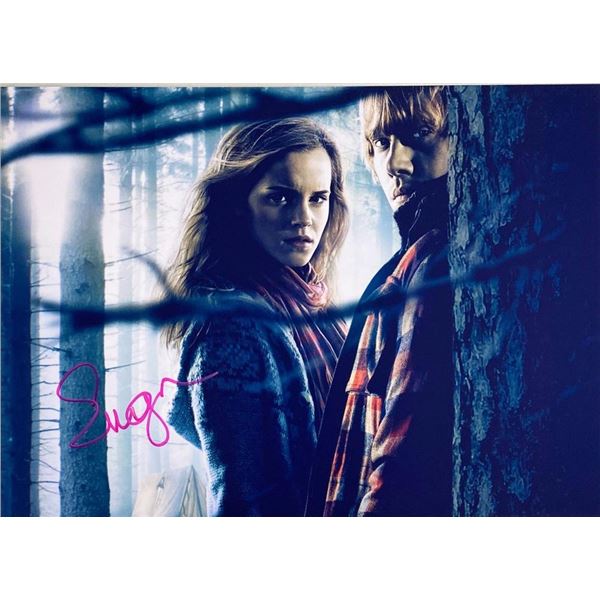 Harry Potter Emma Watson facsimile signed movie photo