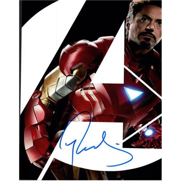 The Avengers Robert Downey Jr. facsimile signed movie photo