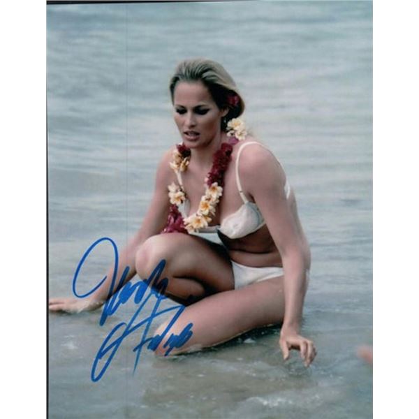 Bond Girl Ursula Andress facsimile signed photo